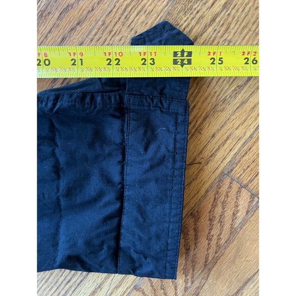 Norma Kamali Black Utility Jacket Coat Women's Size Medium - Picture 9 of 9